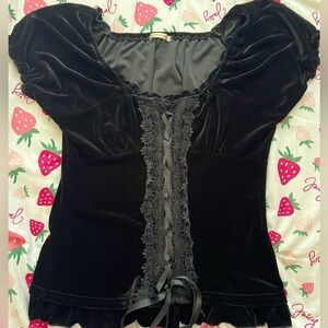 SOLD Axes Femme Coquette Top